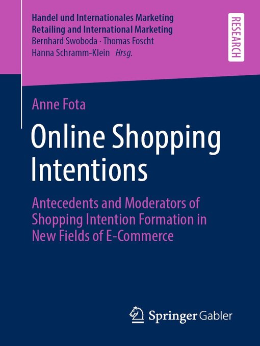 Title details for Online Shopping Intentions by Anne Fota - Available